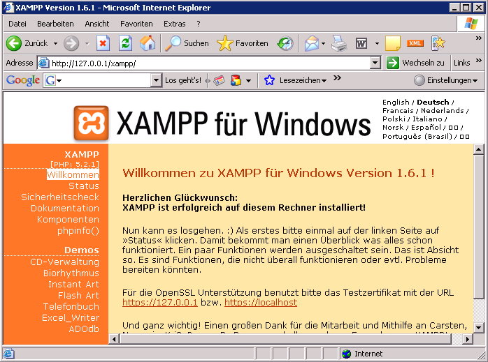 Xampp Xampp